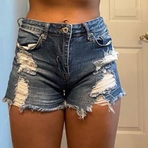 Jean shorts size 1